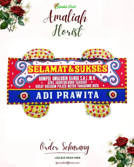 Papan Bunga Ucapan Selamat Bulak